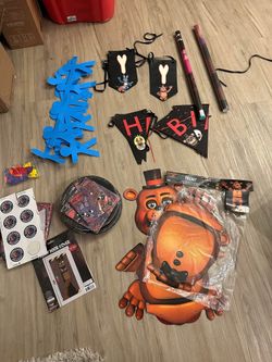 5 Nights At Freddys Party Decorations