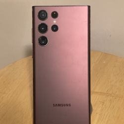 Refurbished S22 Ultra Burgundy 