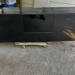 BLACK TV STAND 71 X 17 X 26 Tall 47th Ave., and Dobbins in Laveen