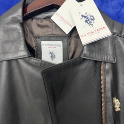 Stylish women leather jacket U.S.POLO Stylish women’s shoes,made of leather.Size :S,M. Brand New.Price $190