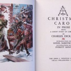 A Christmas Carol in Prose Being a Ghost Story of Christmas by Charles Dickens.
