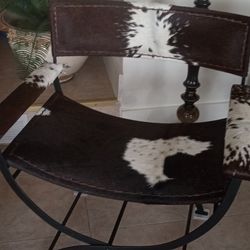 New Large Real Cowhide Chair