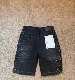 Purple  jeans  Large