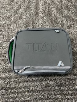 Titan Arctic Zone Expandible Crush Resistant Fridge Cold Lunch Pack Gray Green