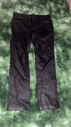 Gothic leather pants