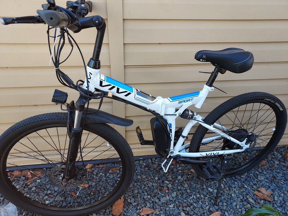 Folding, Mountain EBike By Vivi Sport - NO BATTERY