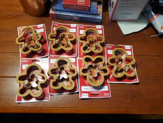 New Gingerbread  Man Cookie Cutters