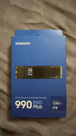 Samsung 990 EVO Plus 2TB PCIe 4.0 NVMe SSD - Brand New Sealed