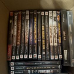 Play Station 1 And Play Station 2 Games 