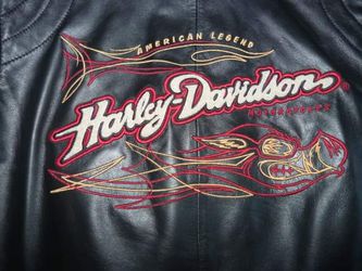 Women's 2W Harley Davidson Vest. Rare design.