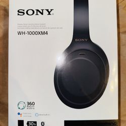 Sony WH-1000XM4 Wireless Premium Noise Canceling Overhead Headphones (Brand New in Box)