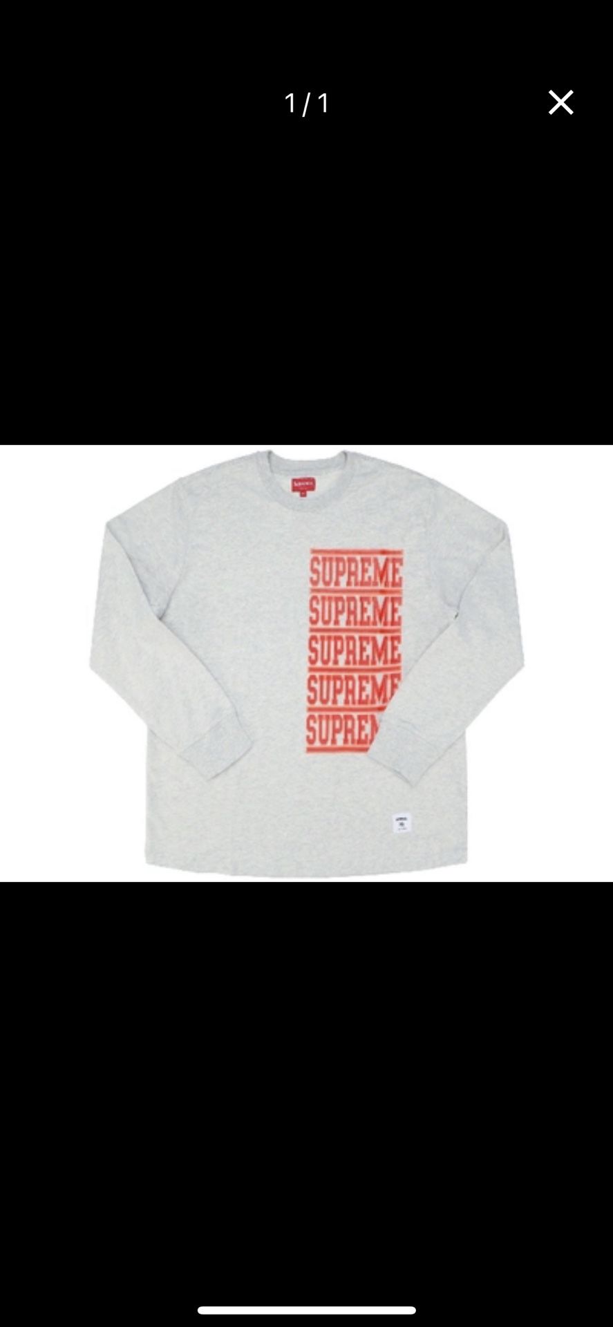 Supreme Long Sleeve Tee