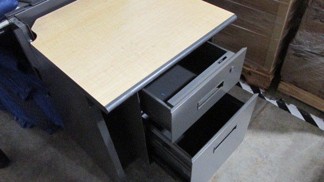 Filing cabinet (desk look)