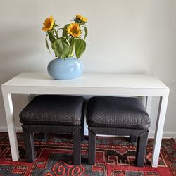 Vintage Console Table  Sofa Table 