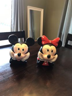 Mickey and minny mouse