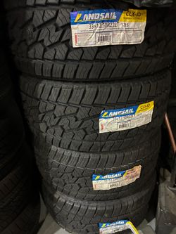 Landsail CLX-10 Rangeblazer A/T 33x12.50R22LT 123S Tires $980 Installed and Balanced Located at 1305 Preston Ave Pasadena Tx 77503