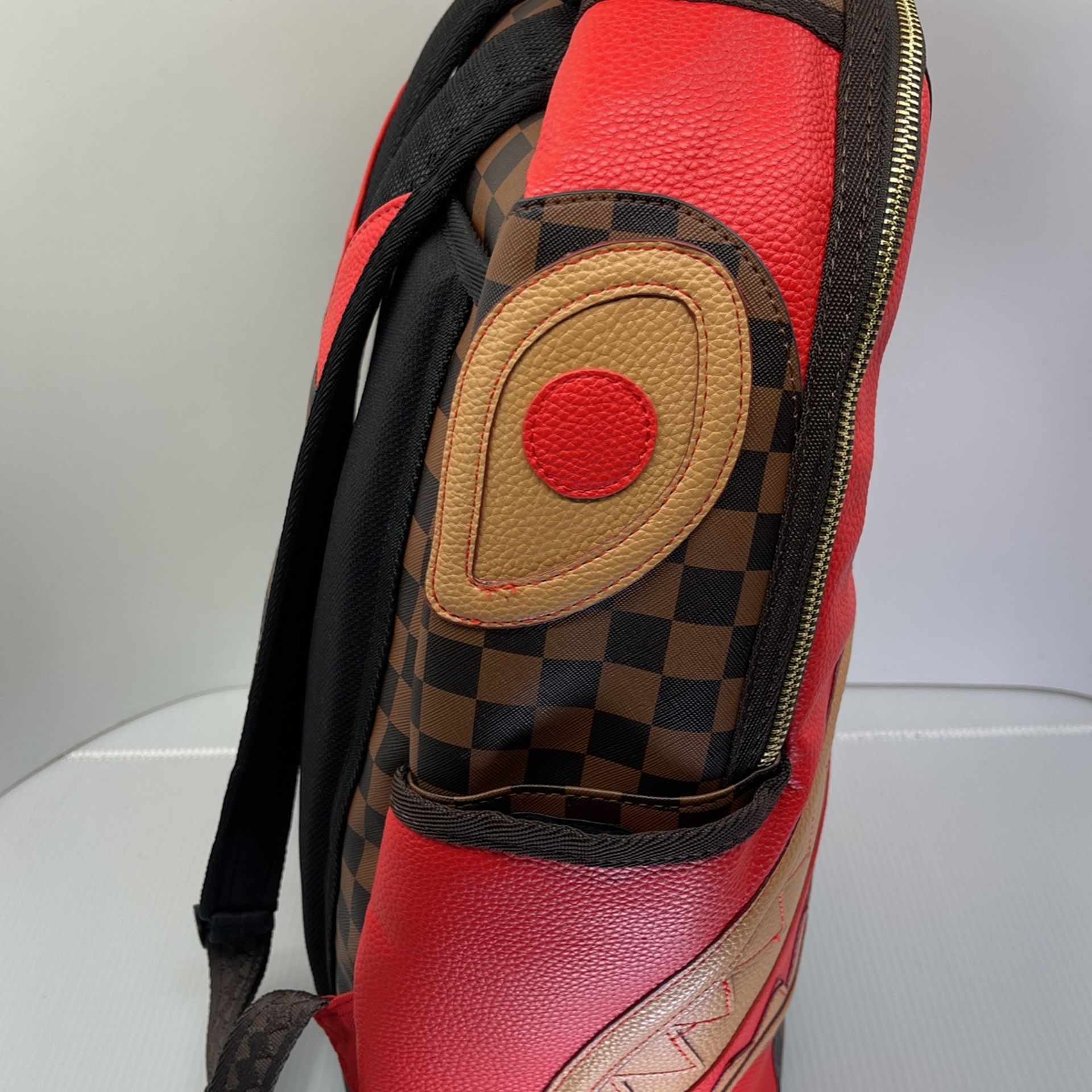 SPRAYGROUND BACKPACK - PINK DRIP BROWN CHECK DLX - BROWN AND PINK - B5077  for Sale in Peachtree Corners, GA - OfferUp