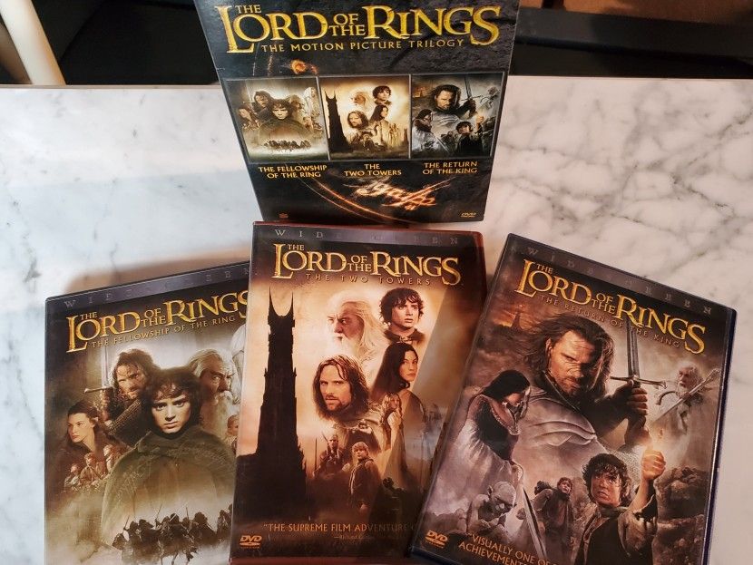 Lord of the Rings Trilogy Box DVD Set