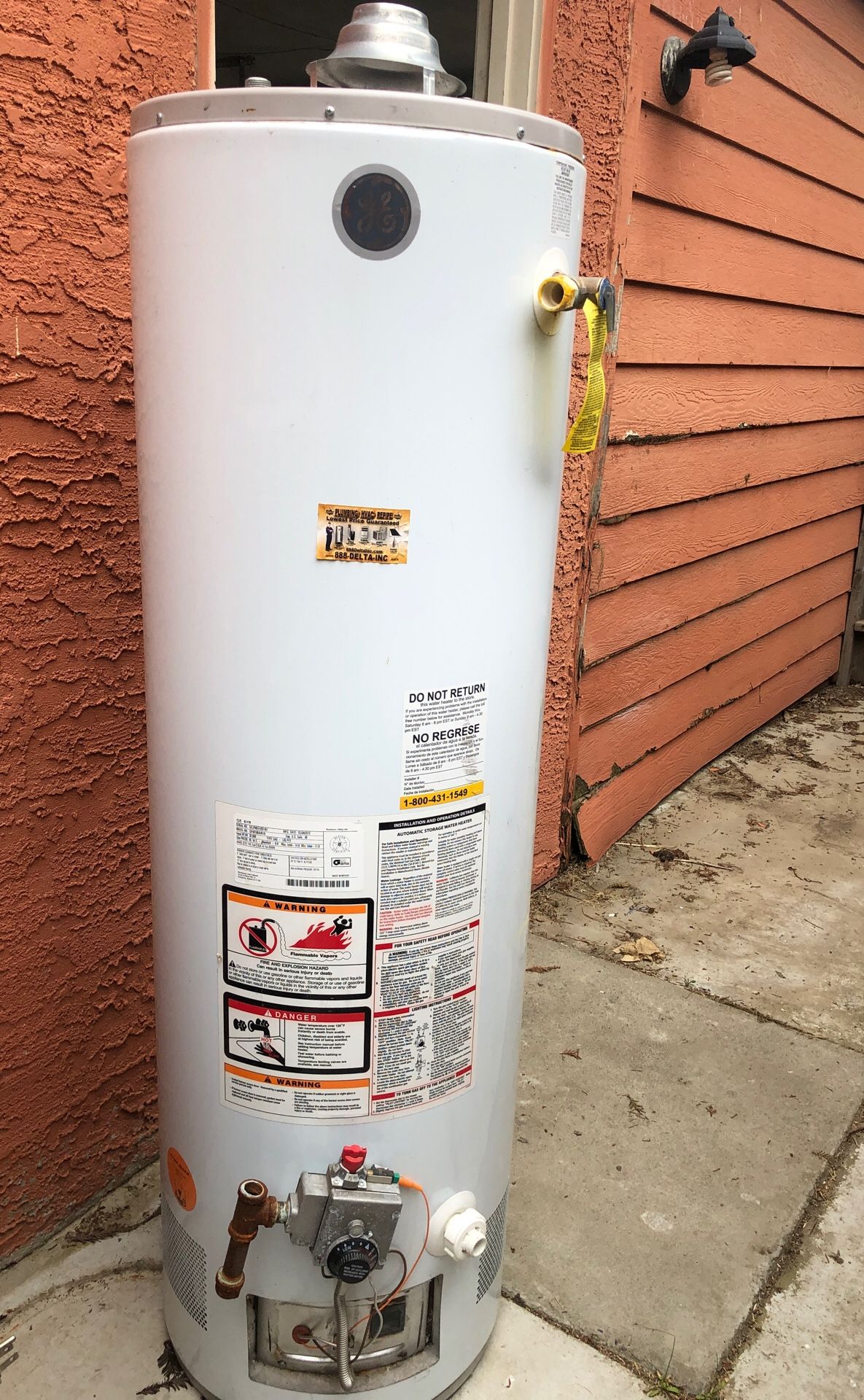 GE Water Heater in Great Condition $200