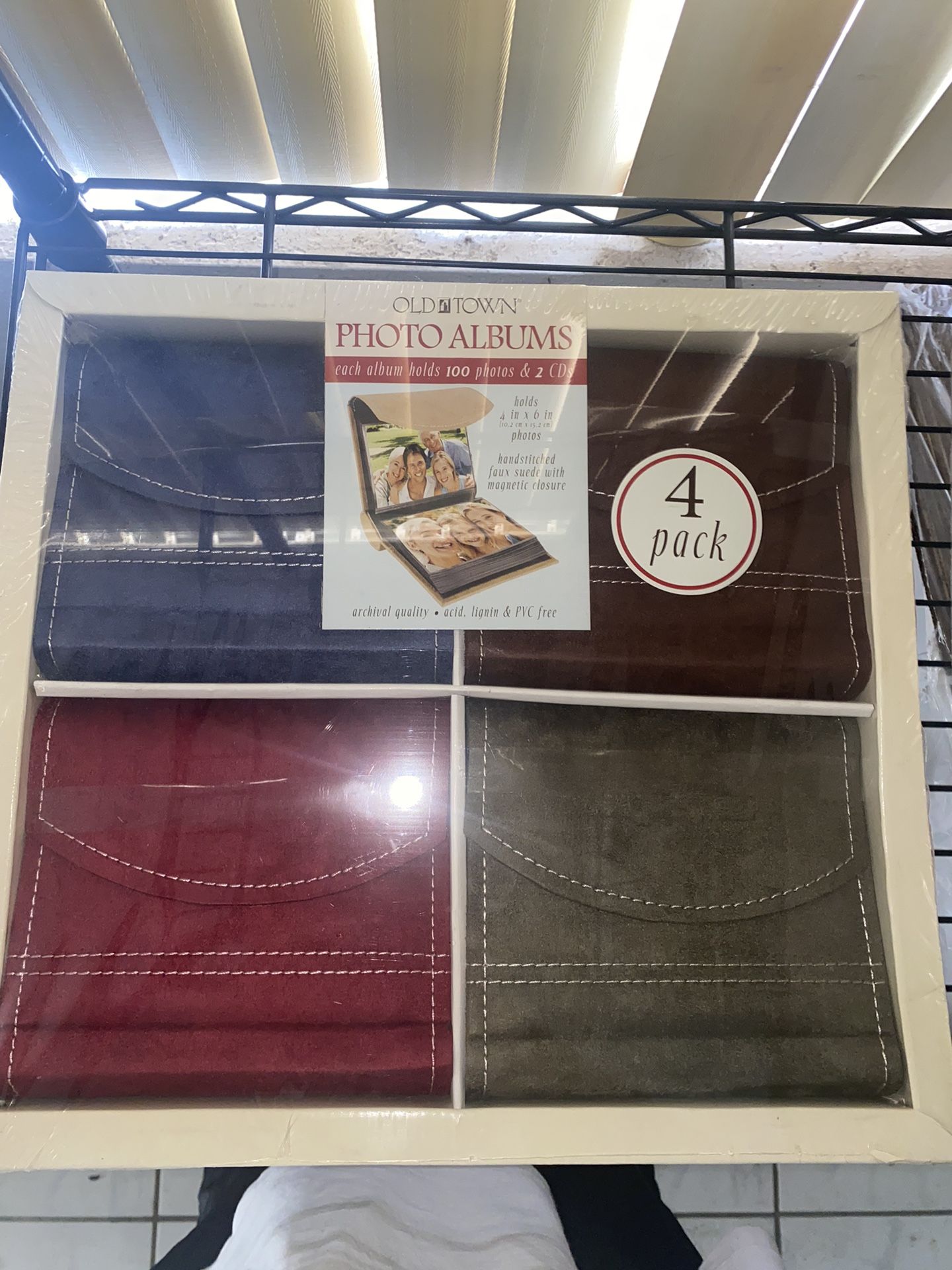 Old Town Photo Albums (4pack)
