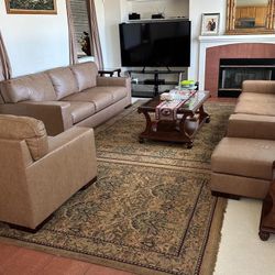 Leather Couch Set