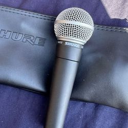 Shure SM58 Dynamic Microphone Only - Black