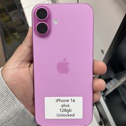 iPhone 16 Plus 128GB Unlocked Cash Or $50 Down 