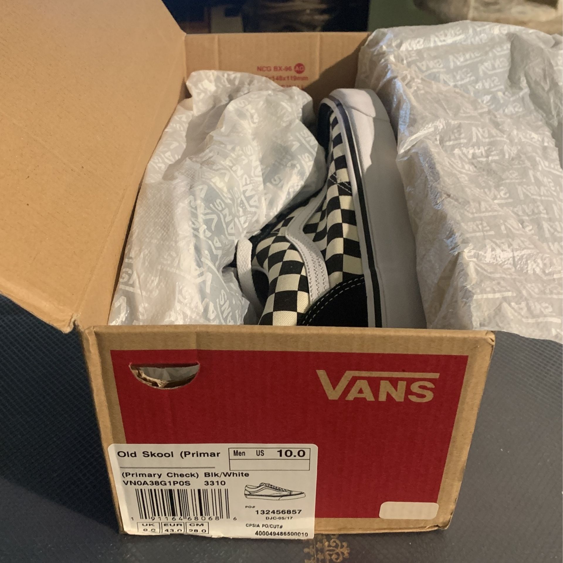 Vans Black/White Checkers