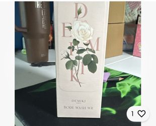 NIB SEALED Demiki Tokoyo Body Wash Wr 10 FL OZ. 300 ml Damascus Rose Extract