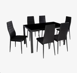 Black dinning table