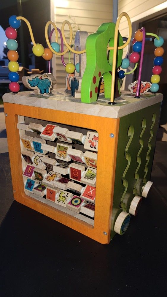 Zany Zoo Activity Cube