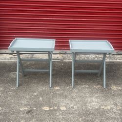 Side tables (pair)