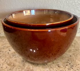 SANGO Nova Brown 2 mixing bowls