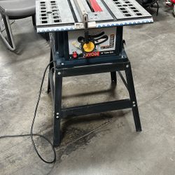 Ryobi 10” Table Saw