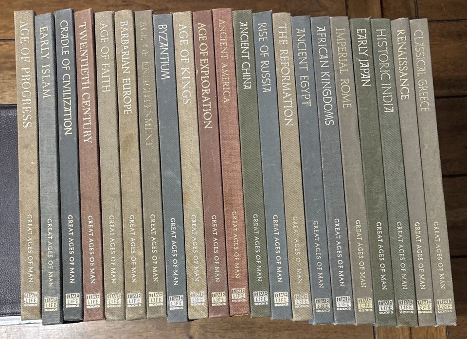 Time/Life Great Ages Of man 21 Volumes
