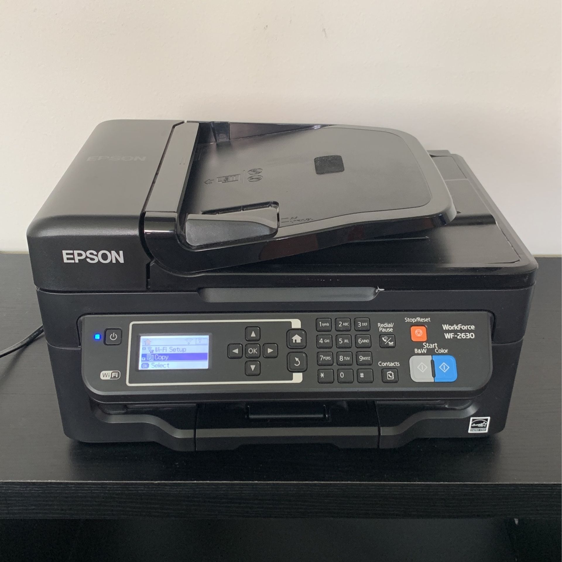 Epson Workforce Wf 2830 All In One Wireless Color Printer With Scanner Copier And Fax For Sale 0065