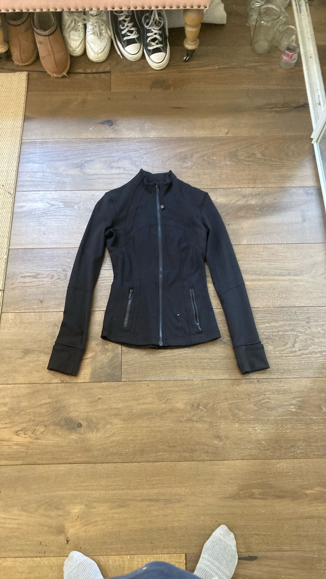 Black Lululemon Define Jacket
