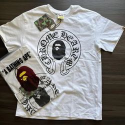 Bape x Chrome Heart Tee Shirt