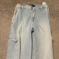 Ultra High Rise Dad Cargo Jean