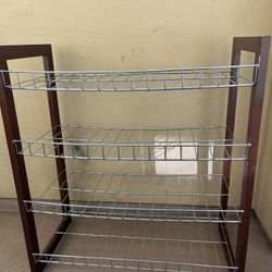 4 Level Shoe Rack