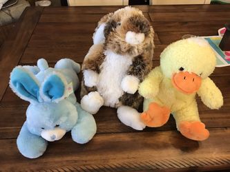 Easter basket animals