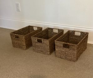 Wicker Baskets / Organizers