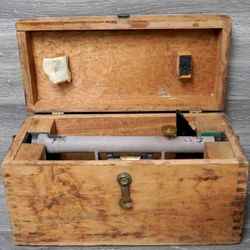 Vintage Sears Roebuck Craftsman Model (contact info removed) Survey Transit Level 