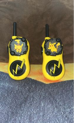Pokemon Walkie Talkies