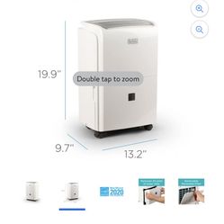 20 Pint Dehumidifier 1500 Sq Ft