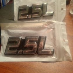 2.5 Auto Emblems Self Sticking 3 M Tape