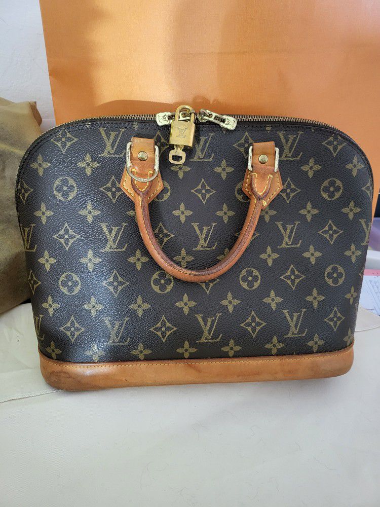 Vintage Louis Vuitton Alma Handbag 