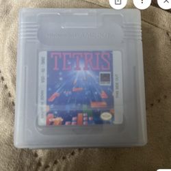 Org GameBoy TETRIS Game In Great Condition With Case