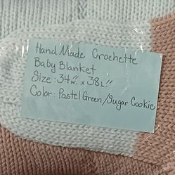 Hand-made Knitted Baby Blankets & Large Throws