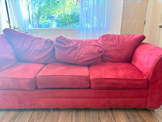 Red couch